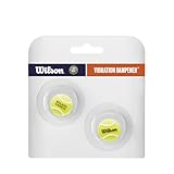 Wilson Unisex – Erwachsene RG Tennis Ball DAMPENER Yellow/Black/Wh Tennisgriffe und andere, Gelb/Schwarz/Weiß, Keine Größe
