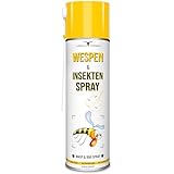 Wespenspray als Anti Wespen Mittel & Schädlingsbekämpfung | Wespen Power Spray mit Sofort- & Langzeitwirkung | Bienenabwehr Wespenabwehr & Hornissenabwehr für innen & außen von URBAN FOREST 600ml