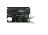 Victorinox Schweizer Taschenmesser, Swiss Card Lite, Multitool, 13 Funktionen, Spitzklinge, gerade, Schraubendreher 5 mm, Schere