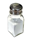 Ibili 755100 Pfefferkrug / Salzstreuer groß , Transparent - 3,7 x 3,7 x 10 cm