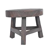 Happyyami 1 Stück Blumentopfgestell Topf für Pflanzen im Innenbereich Zimmertöpfe für Pflanzen Anlage pflanzregale indoor blumenständer für innen Pflanzenregal Blumenhocker aus Holz hölzern