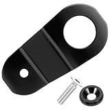 Alipis Auto Kühlerhalterung Wasserbehälter Halter Stabile Radiator Mount Konsole Vielseitig für Verschiedene Modelle Schwarzer Radiator Stay Bracket