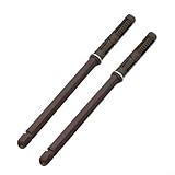 Yuanpgky Schwebende Regalhalterungen, strapazierfähig, für Holzregale, Eisen und ABS-Kunststoff, Wandhalterungen mit Schrauben, Braun, für Ziegel- und Betonwände, 2 Stück (10 x 145 Stück)