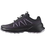 Salomon Speedcross Peak Damen Trail-Laufschuhe, Outdoor-bereit, Geländegängiger Schutz, Aktiver Grip, Black, 39 1/3
