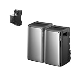 ECOFLOW STREAM Ultra und AC Pro 3,84kWh, Balkonkraftwerk mit Speicher, 3600W Solareingang, 2300W Dual AC-Anschlüsse, erweiterbarer Kapazität bis zu 11,52kWh, 6000 Ladezyklen, Smart AI, Plug&Play