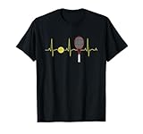 Tennisspieler Sprüche Tennis Sport Herzschlag T-Shirt