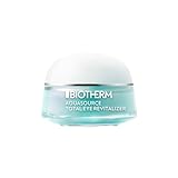 BIOTHERM Aquasource Eye Revitalizer Augencreme, erfrischende Augenpflege mit kühlendem Sofort-Effekt, revitalisierende Creme mit Sakura-Blatt-Extrakt und Koffein, für eine straffe Augenpartie, 15 ml