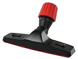 HQ Vario-Adapter Tierhaardüse 30-37 mm für Haushaltsstaubsauger, universell für Katzen- und Hundehaare, Schwarz/Rot, für Haustierbesitzer