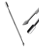 Electoys Nagelhautschieber, Gel-Nagellackentferner, Maniküre-Werkzeuge, Mehrzweck-Nagelhautentferner, Edelstahl-Werkzeug, 12,7 cm lang, mit rutschfestem Griff