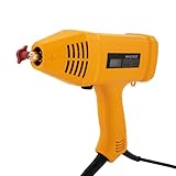 Handschweißgerät, Tragbare Digitale Schweißpistole 3000W Tragbares Schweißgerät 2-14 mm Schweißdicke Lichtbogenschweißgerät 20-200Amp Stromeinstellbereich für Reparaturen, Schweißprojekte (Orange)