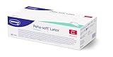 Peha-soft latex protect Untersuchungshandschuh puderfrei, Gr. L, 100 Stück