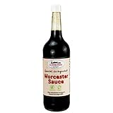 Altenburger Original Worcester Sauce, 1l (1000ml) in der Glasflasche, Worcestershire Sauce glutenfrei, laktosefrei, vegan, ohne Zusatz von Aromen