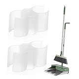 WRITWAA 2 Stück Besen zu Schaufel Verbindungsclip Halter für Besenstiel Robuste Konstruktion für Zuverlässige Verbindung Installieren Einsetzbar für Verschiedene Besen und Schaufeln