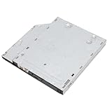 Ersatz für CD-DVD-Recorder, Serielles SATA-Slim-CD-DVD-Brenner-Player-Laufwerk, Internes SATA-Fach aus Aluminiumlegierung Zum Laden von DVD-RW-Laufwerken für Laptops (12,7 mm)