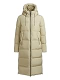 KHUJO Miri Damen Wintermantel Steppmantel Mantel Winterjacke Coat (DE/NL/SE/PL, Alphanumerisch, L, Regular, Regular, Eucalyptus-green)