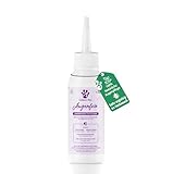 Golden Pets NEU! Augenreiniger für Hunde & Katzen - 100% natürliche Augenpflege I Sanfte Reinigung gegen Verkrustungen & Tränenstein I Vorbeugung von Tränenflecken 100 ml