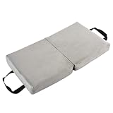 Zqkimzi Kniepolster, Schaumstoffkissen zum Knien, Garten-Kniepolster, Kniepolster mit Griff, dicke Schaumstoff-Kniematte, faltbare Garten-Kniepolster, Garten-Knieschoner für Übungen