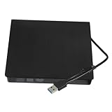 jojofuny Externes DVD- USB -c Mit Brennfunktion Tragbarer Cd DVD- Für Laptop Und Desktop Einfache Handhabung Design Schwarze Farbe