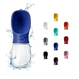 WePet Tragbare Hunde-Wasserflasche, 550 ml, Auslaufsicherer Trinknapf für Hunde – Praktisch für Spaziergänge, Wandern & Reisen – Aus lebensmittelechtem Kunststoff
