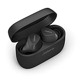 Jabra Elite 3 Active In-Ear-Bluetooth-Kopfhörer - sicherer Sporthalt und aktive Geräuschunterdrückung (ANC) - wasserfeste, schnurlose Earbuds - mit Spotify Tap Playback und Google Fast Pair - Schwarz