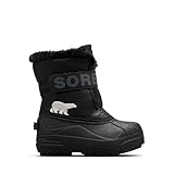 Sorel Unisex Kinder Snow Commander Boot Schneestiefel, Black Charcoal Toddler Collection 2024, 31 EU