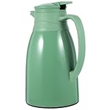 Toyvian Vakuum Isolierkanne Grün Thermoskanne Auslaufsicher Warmhaltekanne Für Zuhause Winter Gebrauch