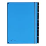 Pagna Pultordner 12-teilig, hellblau