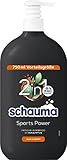 Schwarzkopf Schauma 2in1 Frische-Shampoo Sports Power (750 ml), Haarshampoo mit belebender Formel für Haar & Körper, Shampoo & Duschgel kräftigt das Haar und verleiht einen Frische-Kick