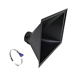 PROVISO TOOLS Trichter groß, Absaugung Werkstatt, Absaugung, Absauganlage, Absaugtrichter, Drechselbank, Rauchabzug Grill, Schweißrauchabsaugung, Größe 410x325x100mm