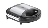 TEESA Sandwichmaker TSA3222 mit Keramikplatten silber/schwarz