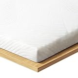 Topper 160x200 cm – 8 cm Höhe, Wendbar H2 & H3 Härte, Gel-Schaum & Visco Memory Foam, Öko-TEX Zertifiziert, Waschbarer Bezug, Matratzentopper für Boxspringbett, Wohnwagen & Schlafsofa