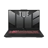 ASUS TUF Gaming A17 Laptop | 17,3' WQHD 240Hz/3ms entspiegeltes IPS Display | AMD R9 7940HS | 16 GB RAM | 1 TB SSD | NVIDIA RTX 4070 | Windows 11 | QWERTZ Tastatur | Mecha Gray