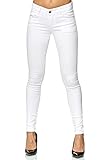 Elara Damen Stretch Hose Push Up Jeans Gummizug Chunkyrayan YF 2620 36 (S)