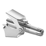 Gatuida Manueller Nasenhaarschneider aus Langlebigem Material Präzise Nasen und Ohrenhaartrimmer für Herren Sicherer und Komfortabler Nasenhaarschnitt Tragbar für Reisen und Alltag