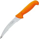 F. DICK Aufbrechmesser, ErgoGrip (Messer mit Klinge 15 cm, X55CrMo14 Stahl, nichtrostend, 56° HRC) 8214015-53, Orange, 28 x 4.2 x 2.33 cm