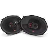 JBL Stage3 9637F 3-Wege Auto Lautsprecher Set von Harman Kardon ohne Gitter - 375 Watt KFZ Ovale Autolautsprecher Boxen - 6' x 9' (152 mm x 230 mm)