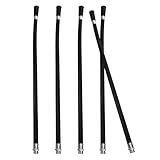 IWOWHERO 5 Stück Teiliges Feuerlöscherschlauch Robustem Kunststoff mit Standard düse Langlebig Widerstandsfähig Professionell für Brandschutz im Haushalt und Gewerbe Einfache Handhabung