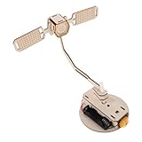 TOYANDONA 3 Satz Teiliges Stem Experimentierkasten Satellitenmodell mit Puzzle Drehbares Weltraumflugzeug DIY Bausatz für Pädagogisches Luft und Wissenschaftsprojekt für Schule und Familie