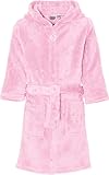 Playshoes Unisex Kinder Fleece-Bademantel Morgenmantel, rosa, 146/152