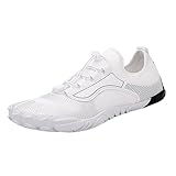 Unisex Wasserschuhe Damen & Herren Sommerschuhe Barefoot Shoes Men Männer Zehenschuhe Atmungsaktive Casual Barfußschuhe Outdoor Jogger Bequem Traillaufschuhe Breite Leichte Badeschuhe