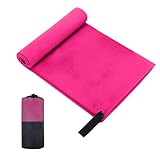 omiinitio Mikrofasel Handtuch Reisen Schnell Trocken Absorbierende Schwimmnummern Für Sports Beach Camping Wanderhandtuch