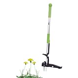 TRUTZHOLM Unkrautstecher Jäter Unkrautentferner 100 cm Länge, inkl. 4 Edelstahl Krallen Gartenhelfer | umweltschonende Methode