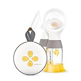 Medela Swing Maxi elektrische Doppelpumpe – Über USB aufladbar – Mehr Milch in kürzerer Zeit – Mit PersonalFit Flex Brusthauben und Medela 2-Phasen-Expression-Technologie, 1 Stück (1er Pack)