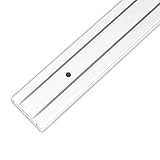 Bestlivings Gardinenschiene bis 480cm Länge, 1 bis 3 Lauf (240 cm / 2 Lauf), inkl. Zubehör. Für Schiebevorhang oder Kräuselband Gardinen