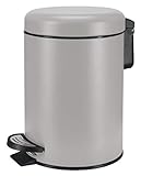 Kleine Wolke Kosmetikeimer ONE Platinfarben 3 Liter