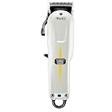 Wahl Cordless Super Taper - Professioneller Netz-Haarschneider - zur Entfernung von Haarwuchs und zum Verjüngen, Schwarz/Weiß