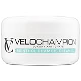 VeloChampion Luxus-Chamois-Sitzcreme zum Radfahren & Laufen | Menthol-Anti-Scheuer-Creme. Reduziert Reibung im Sattel, an den Oberschenkeln & Füßen (150ml)