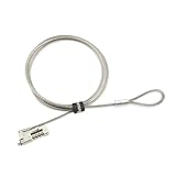 Kensington NanoSaver 2.0 EQ-Kombinations-Laptop-Schloss (zurücksetzbar), Computer-Sicherheits-Schließkabel, kompatibel mit HP, Lenovo und Anderen Nano Lock Slot-Geräten, Notebooks, Laptops (K65090WW)