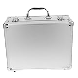 ULTECHNOVO Werkzeugkoffer aus Aluminiumlegierung Multifunktionale Tragetasche mit Passwortschloss für Werkzeuge Kameras und Kosmetik Robuste Aufbewahrungslösung für Unterwegs