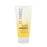 St Moriz Professional Gesichtscreme mit Selbstbräuner mit Aloe Vera & Vitamin E, Stufenweise Vegan Selbstbräuner, Medium (75ml)